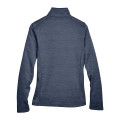Devon & Jones Women's Newbury Melange Fleece Quarter-Zip ...