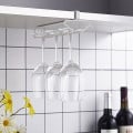 Triangle wine glass rack