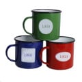 Enamel White Mug