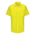 Red Kap Men's Enhanced & Hi-Visibility Work Shirt