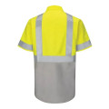 Red Kap Men's Enhanced & Hi-Visibility Work Shirt