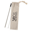 Stainless Straw Kit With Cotton Pouch