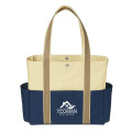 Tri-Color Tote Bag