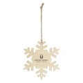 Wood Ornament - Snowflake