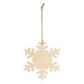 Wood Ornament - Snowflake