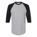 Tultex Unisex Fine Jersey Raglan T-Shirt