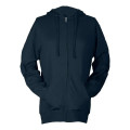 Tultex Unisex Beach Full-Zip Hooded Long Sleeve T-Shirt