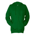 Tultex Unisex Beach Full-Zip Hooded Long Sleeve T-Shirt
