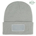 Patch rPET Knit Beanie With Cuff