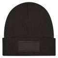 Patch rPET Knit Beanie With Cuff