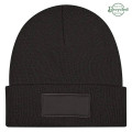 Patch rPET Knit Beanie With Cuff