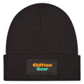 Patch rPET Knit Beanie With Cuff