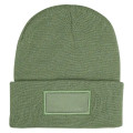 Patch rPET Knit Beanie With Cuff