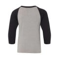 Next Level Youth CVC Three-Quarter Sleeve Raglan T-Shirt