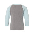 Next Level Youth CVC Three-Quarter Sleeve Raglan T-Shirt