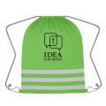 Reflective Safety Drawstring Bag