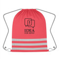 Reflective Safety Drawstring Bag
