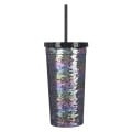 24 Oz. Sequin Tumbler