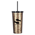 24 Oz. Sequin Tumbler