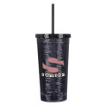 24 Oz. Sequin Tumbler