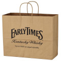 Kraft Paper Brown Shopping Bag - 16" x 12-1/2"