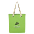Vibrant Cotton Canvas Tote Bag