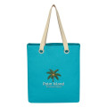 Vibrant Cotton Canvas Tote Bag