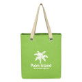 Vibrant Cotton Canvas Tote Bag
