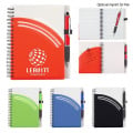 Rainbow Spiral Notebook With Pen