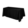 Flat 3-sided Table Cover - fits 6' table (100% Polyester)