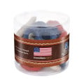 Freedom250 - Round Acetate - Red, White & Blue Mini Pretzels