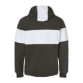 J. America Men's Varsity Fleece Colorblocked Hooded Sweat...