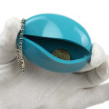 Squeeze Open Mini Coin Purse Keyring 