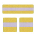 Unisex Solid Color Sports Headband Wristband Set 