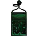 Large Double Pouch Neck Wallet