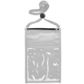 Large Double Pouch Neck Wallet