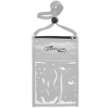 Large Double Pouch Neck Wallet