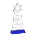 Star of David Award on Hartford Base - Blue