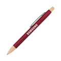 Charon Aluminum Ballpoint Pen w/Bamboo Clicker & Tip