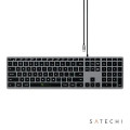 SATECHI® Slim W3 USB-C Wired Keyboard