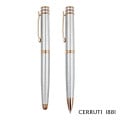 Cerruti 1881® Austin Diamond Ballpoint & Rollerball Pen Set