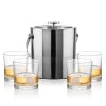 Catania Ice Bucket & Whitlock On-the-Rocks Set