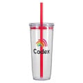 Norris 20 oz Recycled Acrylic Straw Tumbler