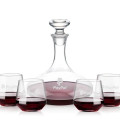 Elliston Decanter & Tucson Stemless Wine Set