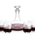 Elliston Decanter & Crestview Stemless Wine Set