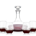 Elliston Decanter & Stanford Stemless Wine Set
