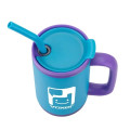 Abelia SS Sip & Twist Lid Mug w/Straw - 16oz
