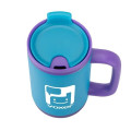 Abelia SS Sip & Twist Lid Mug w/Straw - 16oz