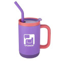 Abelia SS Sip & Twist Lid Mug w/Straw - 16oz
