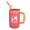 Abelia SS Sip & Twist Lid Mug w/Straw - 16oz